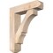 Ekena Millwork Balboa Craftsman Smooth Bracket w/ Offset Brace, Douglas Fir, 7 1/2"W x 30"D x 36"H BKT0806X30X36BOA04SDF - alternate 1